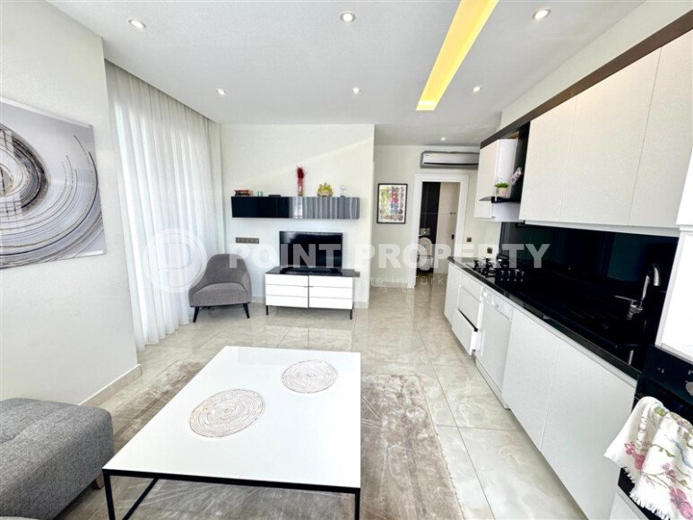 вартира 2+1 с видом на море — 100 м² в комплексе от элитного застройщика, Махмутлар-id-10017-фото-3