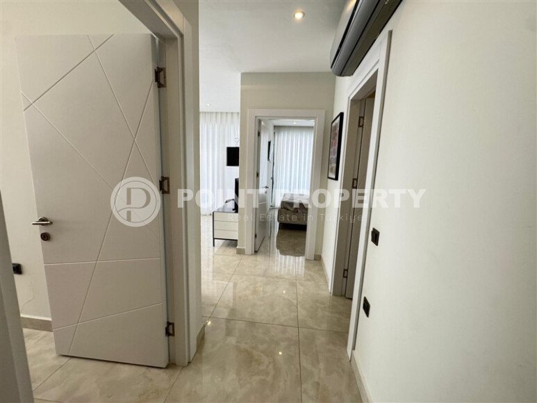 вартира 2+1 с видом на море — 100 м² в комплексе от элитного застройщика, Махмутлар-id-10017-фото-9