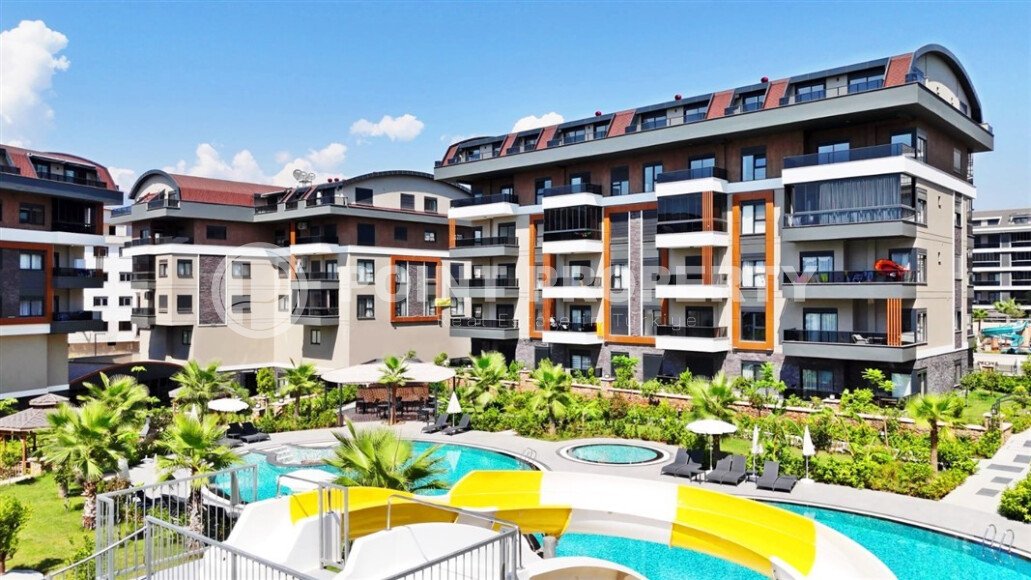 Elegant 1+1 apartment - 52 m² in a modern residential complex in the Oba area-id-10018-photo-1