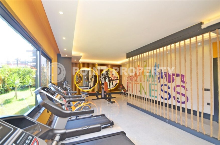 Elegant 1+1 apartment - 52 m² in a modern residential complex in the Oba area-id-10018-photo-16