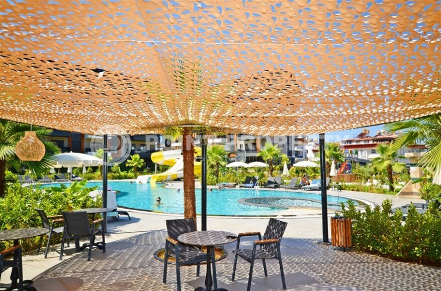 Elegant 1+1 apartment - 52 m² in a modern residential complex in the Oba area-id-10018-photo-18