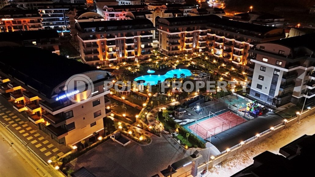 Elegant 1+1 apartment - 52 m² in a modern residential complex in the Oba area-id-10018-photo-20