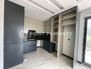 Современная квартира 1+1 с ремонтом в верхней части района Оба в комплексе с премиальной инфраструктурой-id-10021-фото-2