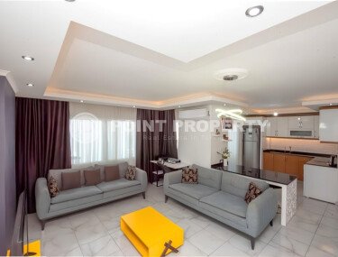 Двухуровневая квартира 2+1 в центре Махмутлара, всего в 300 метрах от моря-id-10023-фото-2