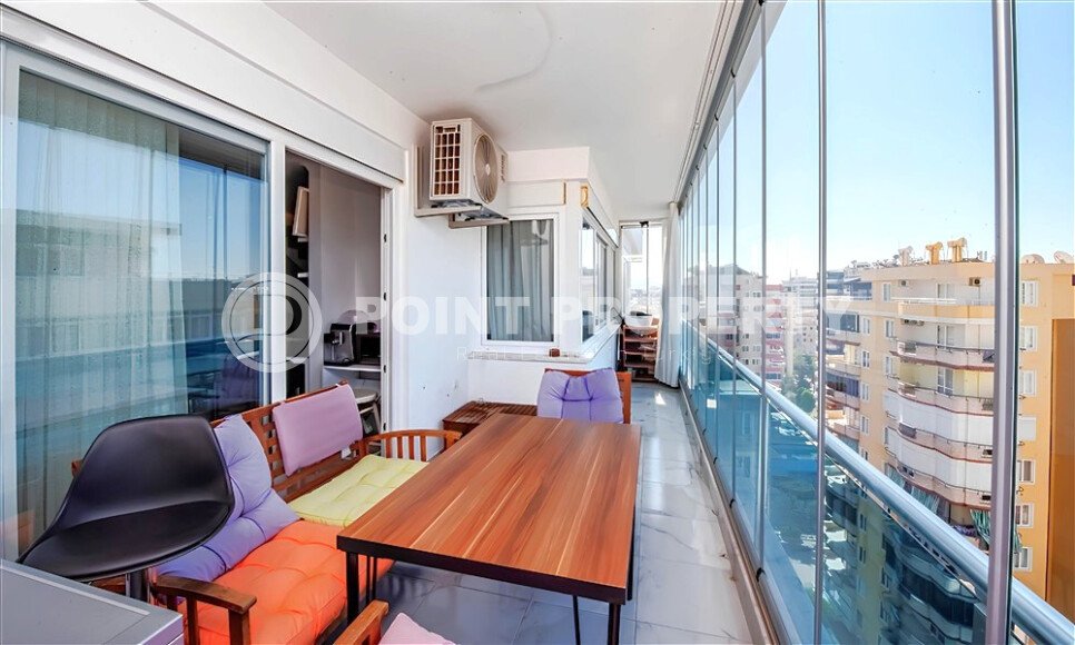 Двухуровневая квартира 2+1 в центре Махмутлара, всего в 300 метрах от моря-id-10023-фото-14