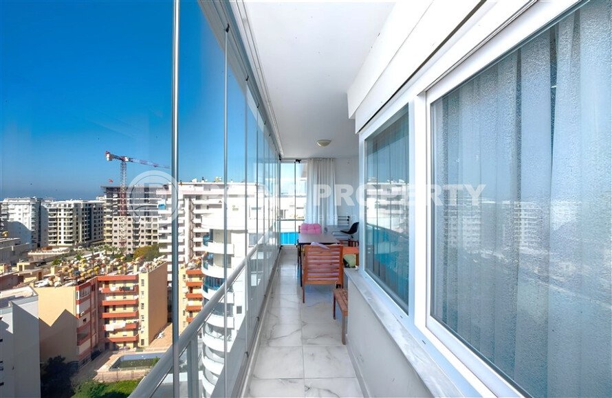 Двухуровневая квартира 2+1 в центре Махмутлара, всего в 300 метрах от моря-id-10023-фото-15