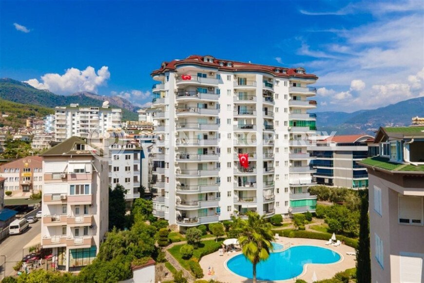 Солнечная квартира 2+1 — 110 м² в районе Джикджилли с большой зелёной территорией-id-10025-фото-16