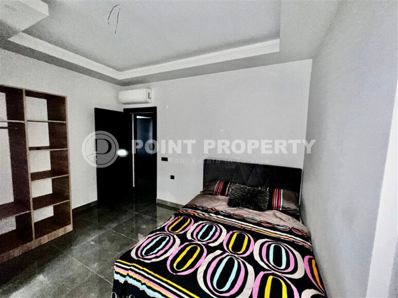 Садовый дуплекс 2+1 в районе Оба с личным садом и мебелью-id-10035-фото-6