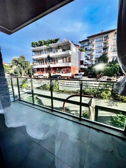 Садовый дуплекс 2+1 в районе Оба с личным садом и мебелью-id-10035-фото-9