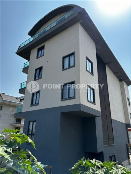 Садовый дуплекс 2+1 в районе Оба с личным садом и мебелью-id-10035-фото-10