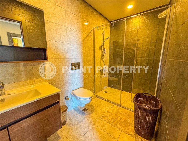 Шикарный пентхаус 2+1 с панорамными видами на море и горы Торос в Махмутларе-id-10037-фото-14