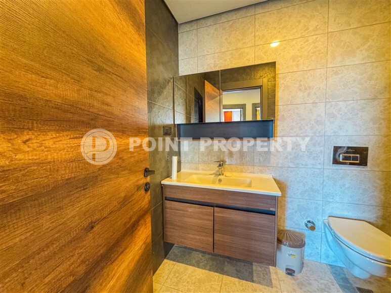 Шикарный пентхаус 2+1 с панорамными видами на море и горы Торос в Махмутларе-id-10037-фото-15