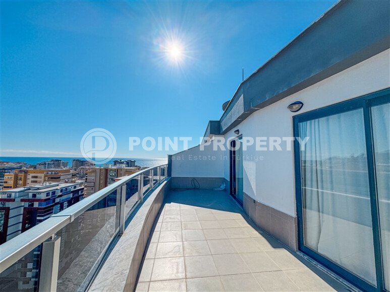 Шикарный пентхаус 2+1 с панорамными видами на море и горы Торос в Махмутларе-id-10037-фото-16