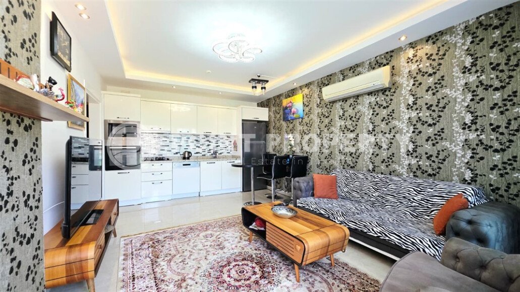 Стильная квартира 2+1 в комплексе отельного типа в Махмутларе-id-10038-фото-2