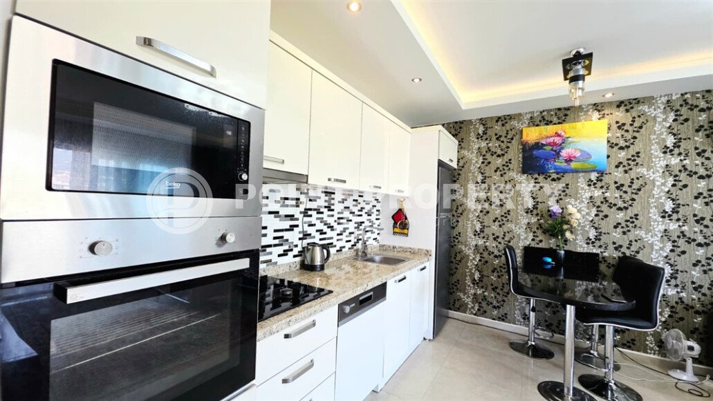 Стильная квартира 2+1 в комплексе отельного типа в Махмутларе-id-10038-фото-7