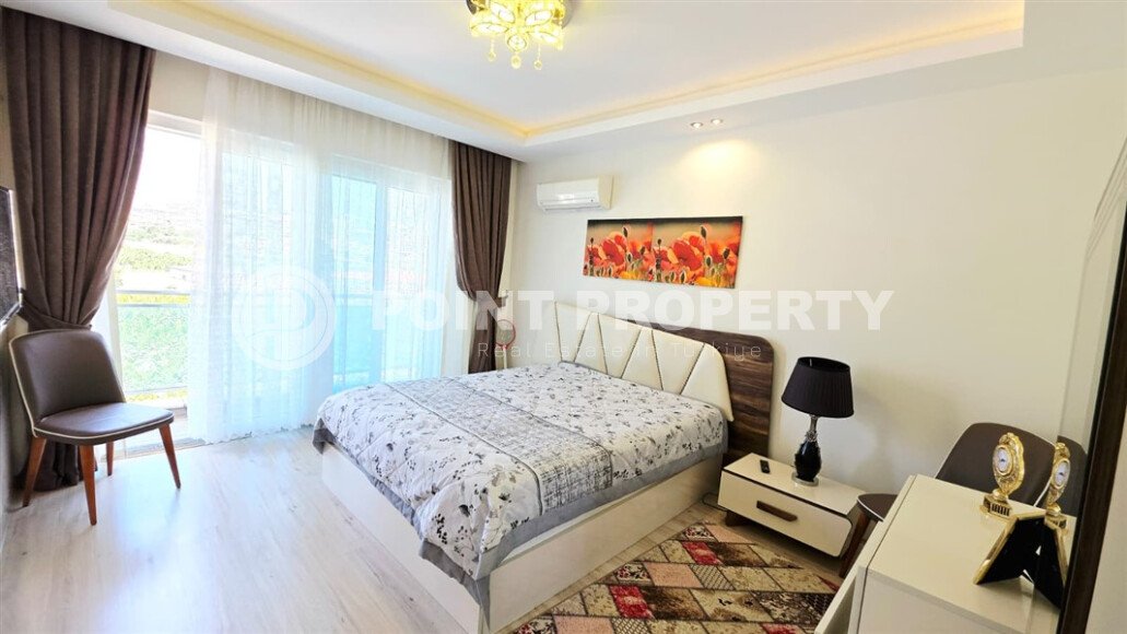 Стильная квартира 2+1 в комплексе отельного типа в Махмутларе-id-10038-фото-9