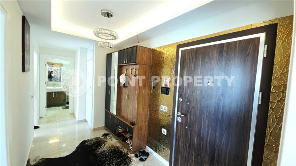 Стильная квартира 2+1 в комплексе отельного типа в Махмутларе-id-10038-фото-12