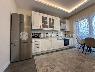 Уютный дуплекс 85 m² в районе Оба с видом на море и крепость-id-10041-фото-3