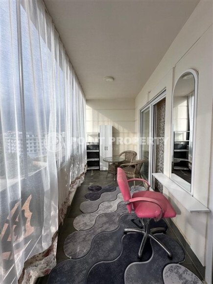 Уютный дуплекс 85 m² в районе Оба с видом на море и крепость-id-10041-фото-7