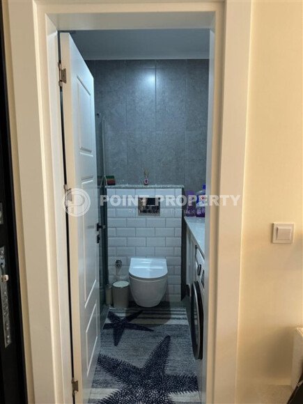 Уютный дуплекс 85 m² в районе Оба с видом на море и крепость-id-10041-фото-8