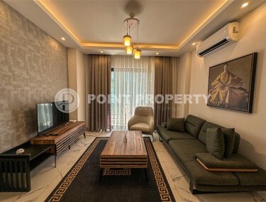 Стильная квартира 45 м², центр Аланьи-id-10045-фото-2