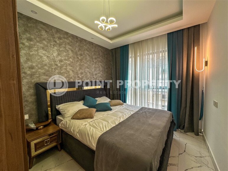 Стильная квартира 45 м², центр Аланьи-id-10045-фото-4