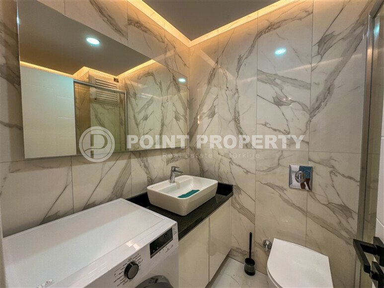 Стильная квартира 45 м², центр Аланьи-id-10045-фото-6