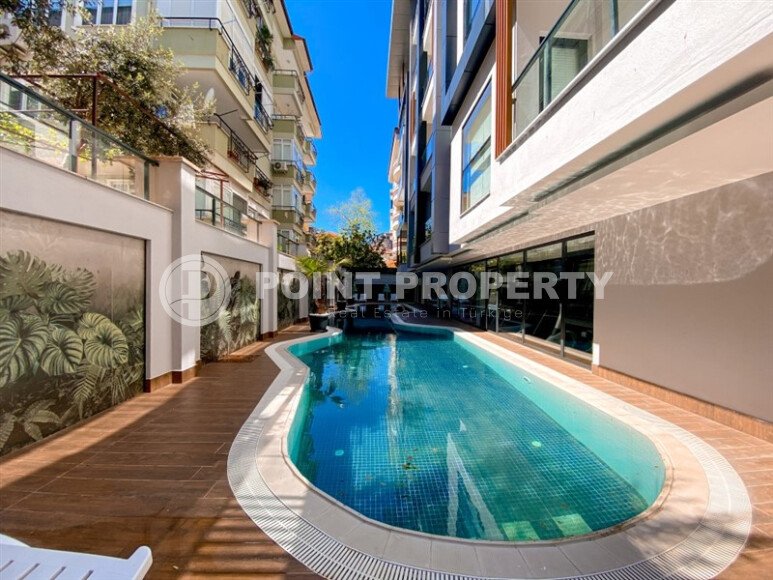 Стильная квартира 45 м², центр Аланьи-id-10045-фото-13