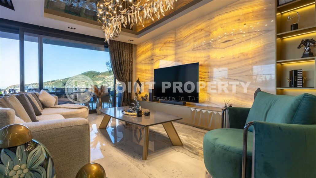 Дизайнерская вилла в центре Алании Бекташ 321 кв.м.  Получение гражданства Турции-id-1353-фото-11