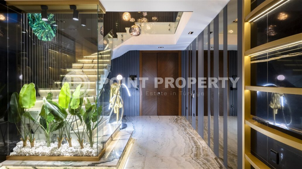 Дизайнерская вилла в центре Алании Бекташ 321 кв.м.  Получение гражданства Турции-id-1353-фото-13