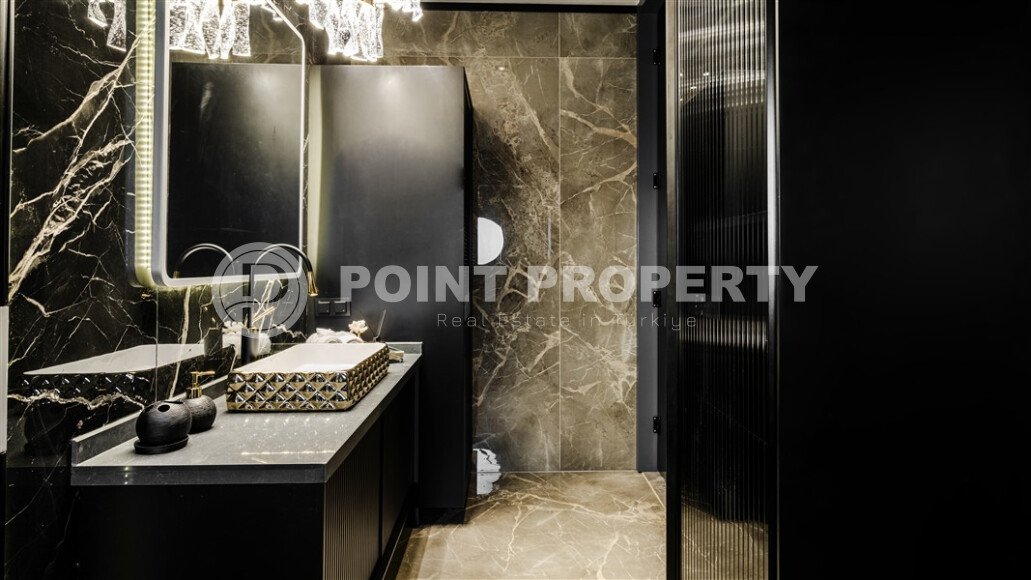 Дизайнерская вилла в центре Алании Бекташ 321 кв.м.  Получение гражданства Турции-id-1353-фото-21