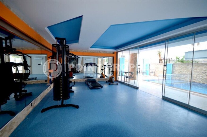Modern apartment 50 m², Alanya center, Keykubat beach, with partial sea view-id-10046-photo-11