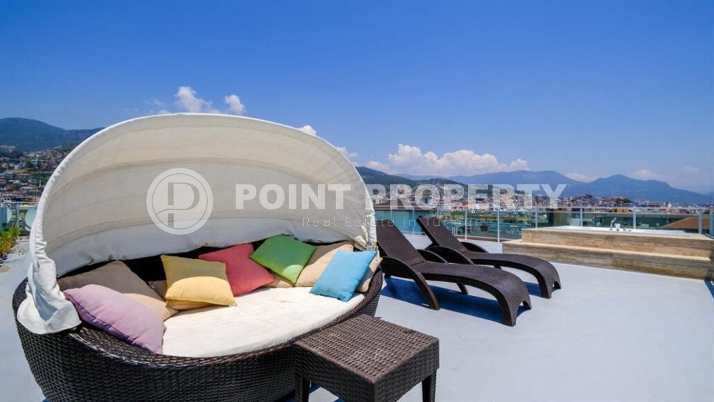 Modern apartment 50 m², Alanya center, Keykubat beach, with partial sea view-id-10046-photo-13