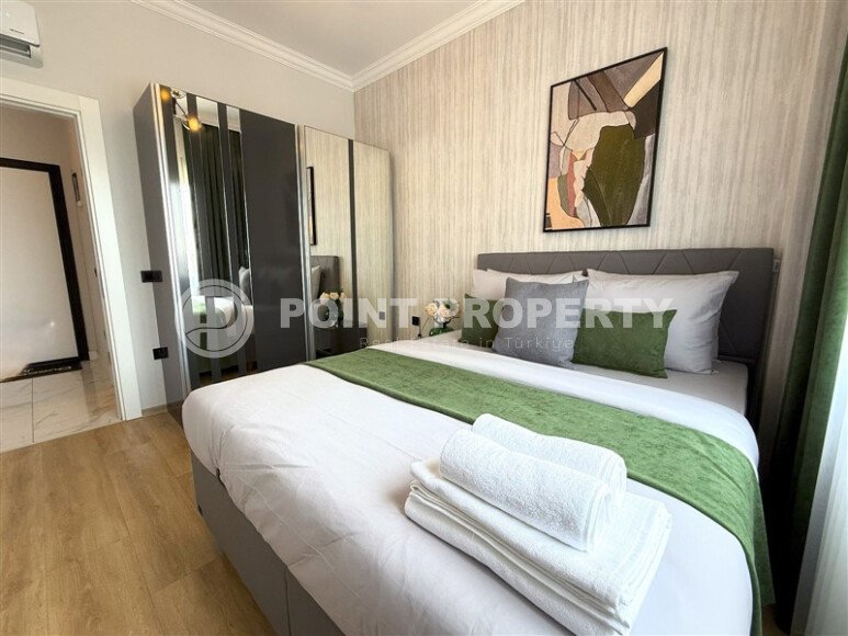 Bright 55 m² apartment in Avsallar with sea view and short term rental option-id-10048-photo-7