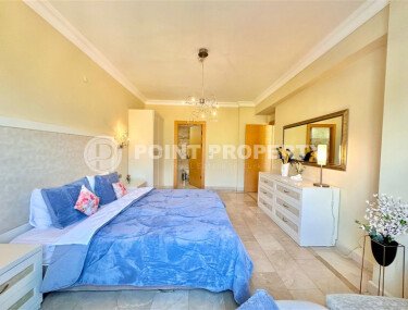 Cozy 101 m² apartment in a large complex with a hotel in the Kargicak area with a view of the mountains and the sea-id-10049-photo-2