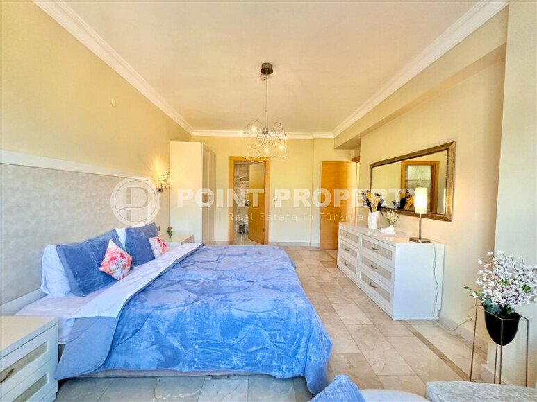 Cozy 101 m² apartment in a large complex with a hotel in the Kargicak area with a view of the mountains and the sea-id-10049-photo-2