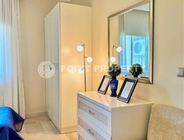 Cozy 101 m² apartment in a large complex with a hotel in the Kargicak area with a view of the mountains and the sea-id-10049-photo-4