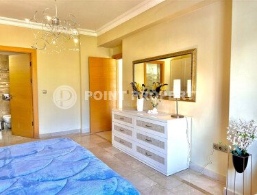 Cozy 101 m² apartment in a large complex with a hotel in the Kargicak area with a view of the mountains and the sea-id-10049-photo-5