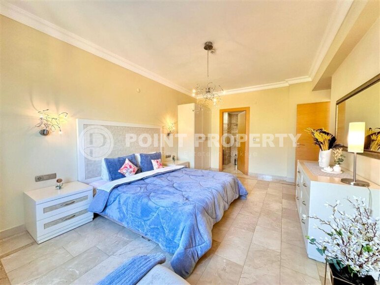Cozy 101 m² apartment in a large complex with a hotel in the Kargicak area with a view of the mountains and the sea-id-10049-photo-8