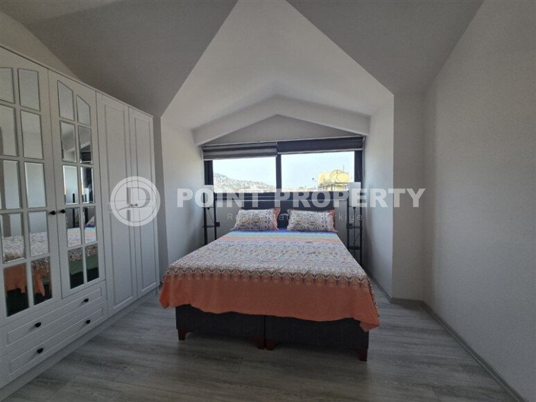 Spacious duplex 125 m², near the beach, Alanya center, overlooking Kale and the sea-id-10052-photo-6