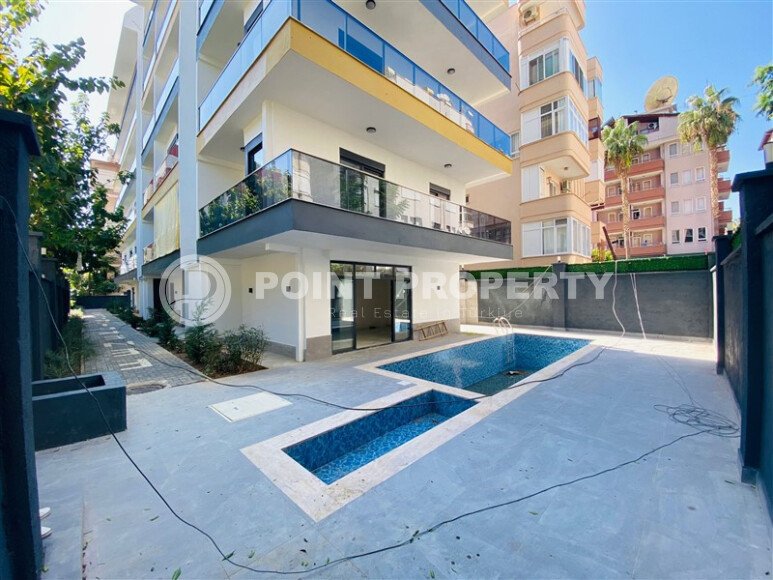 Просторный дуплекс 125 м², рядом с пляжем, центр Аланьи, с видом на Кале и море-id-10052-фото-11