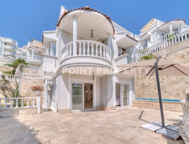 Просторные апартаменты 170 м² 3+1 в доме типа виллы, с видом на море, район Джикджилли-id-10054-фото-2