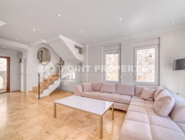 Просторные апартаменты 170 м² 3+1 в доме типа виллы, с видом на море, район Джикджилли-id-10054-фото-4