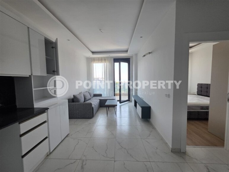 Современная квартира 52 м² в районе Каргыджак с видом на крепость и море-id-10056-фото-3