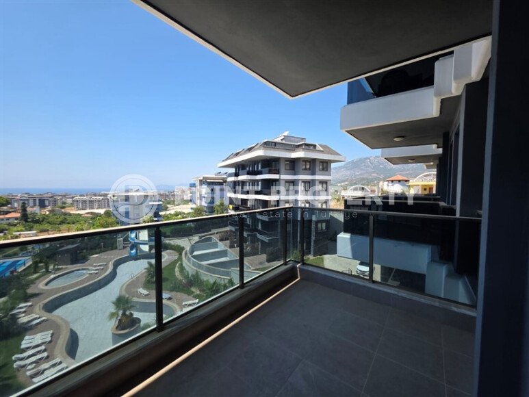 Современная квартира 52 м² в районе Каргыджак с видом на крепость и море-id-10056-фото-7