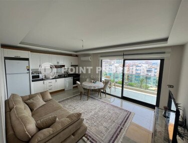 Comfortable apartment 95 m², Mahmutlar district, first line to the sea-id-10061-photo-1