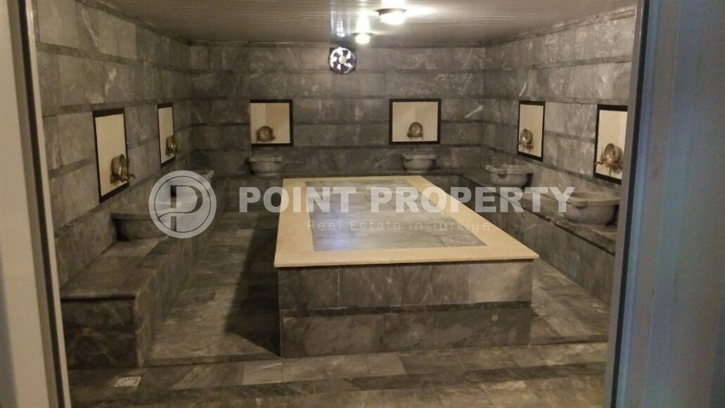 Spacious apartment 105 m², Kestel district, on the river bank near the sea-id-10065-photo-12