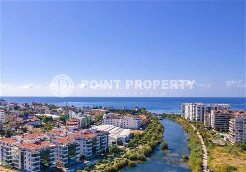 Spacious apartment 105 m², Kestel district, on the river bank near the sea-id-10065-photo-16