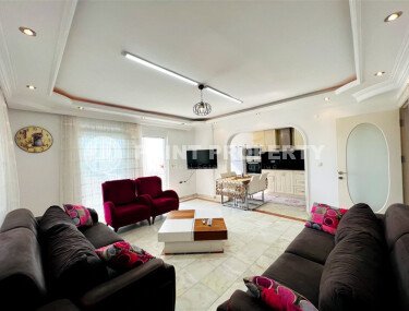 Просторная квартира 125 м² в районе Махмутлар на первой линии-id-10075-фото-3