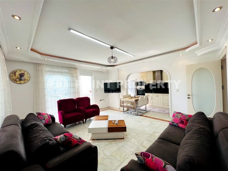 Просторная квартира 125 м² в районе Махмутлар на первой линии-id-10075-фото-3